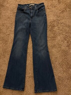 Levi's Blue Flared Women's Jeans